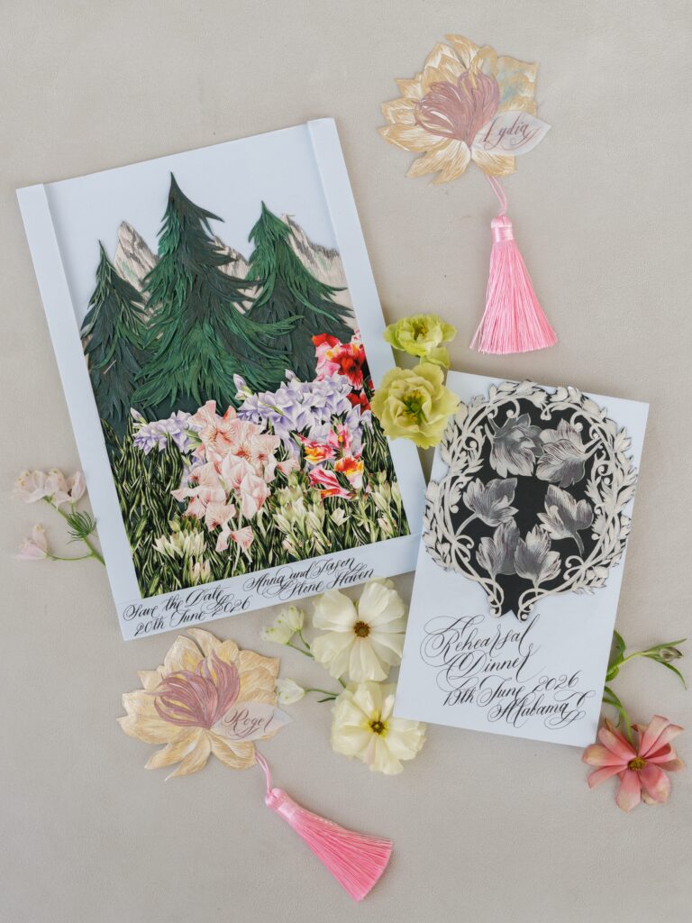 Stonehaven Alabama Wedding Venue Stationery